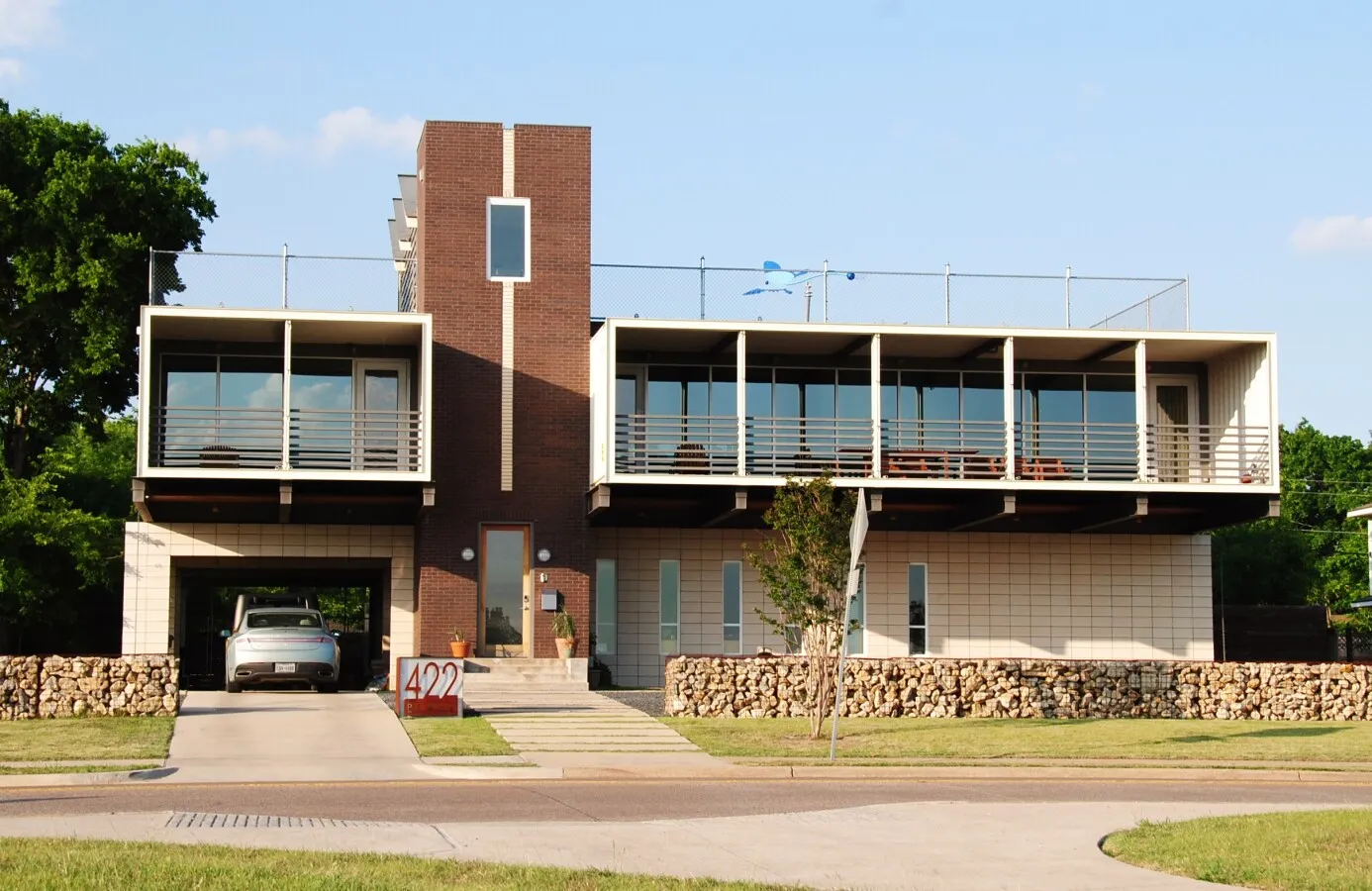 View from the southwest