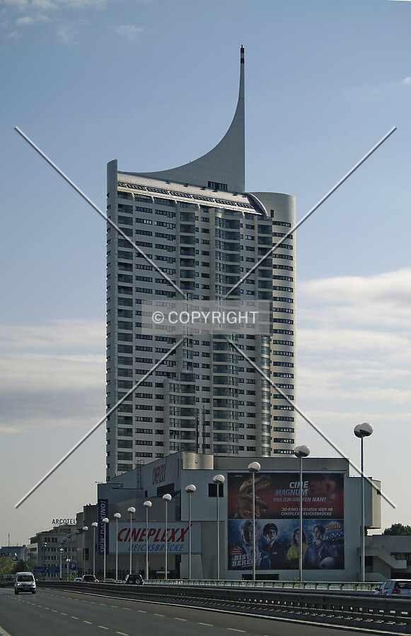 View from across the Neu Donau