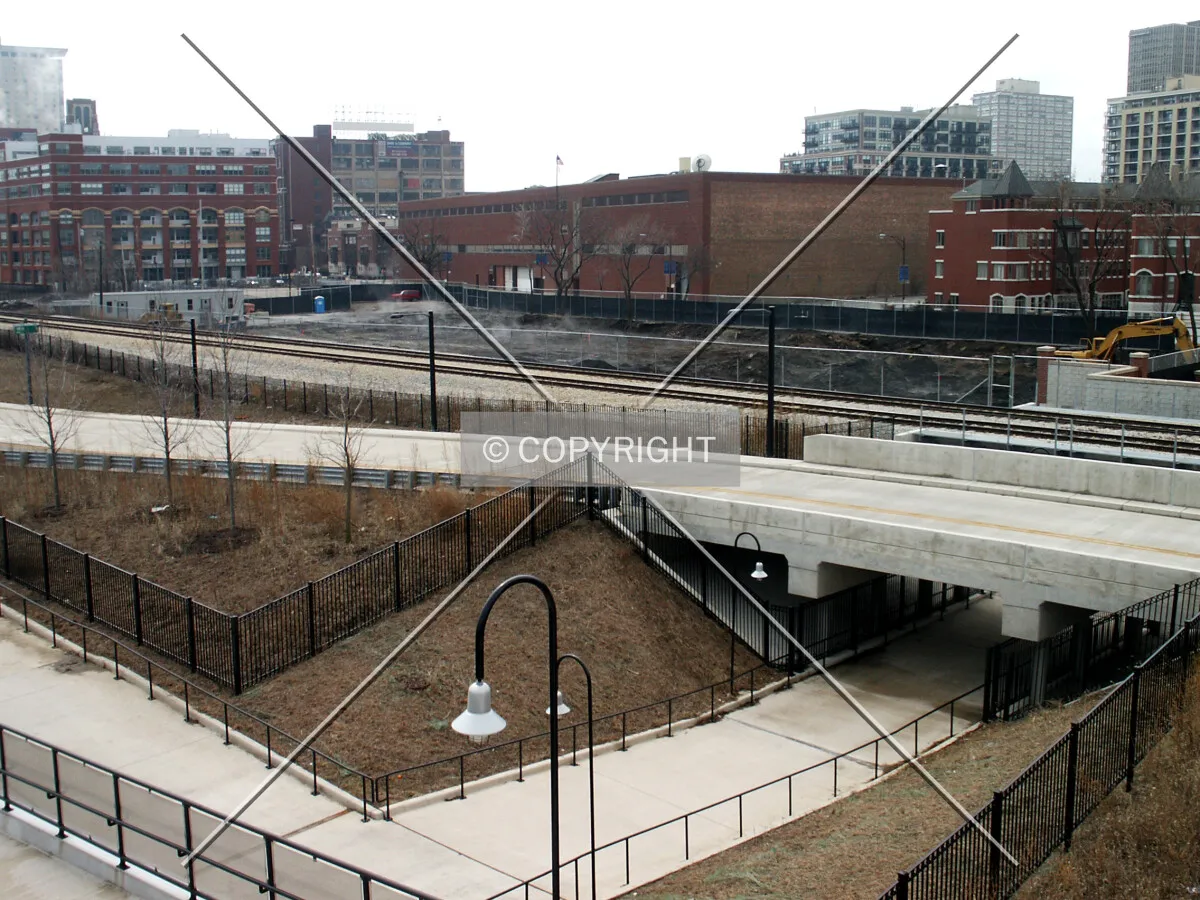 Overview from the 18th Street railroad overpass