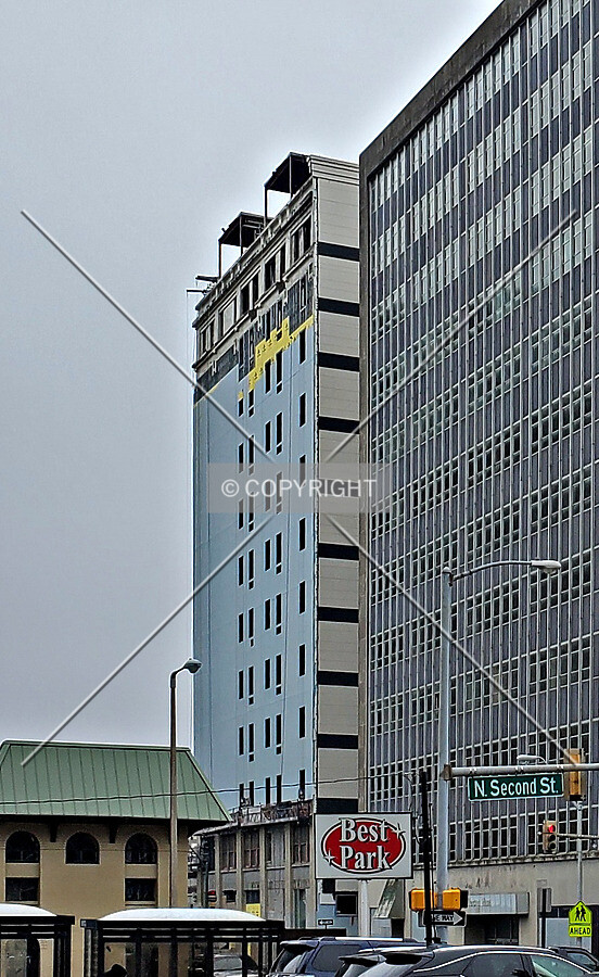 Northwest view; March 18, 2020