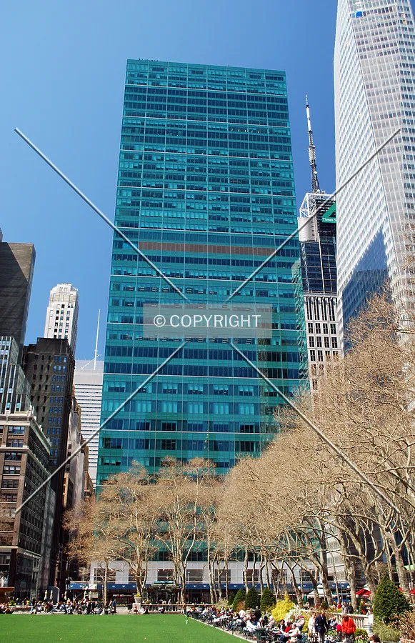 View across Bryant Park