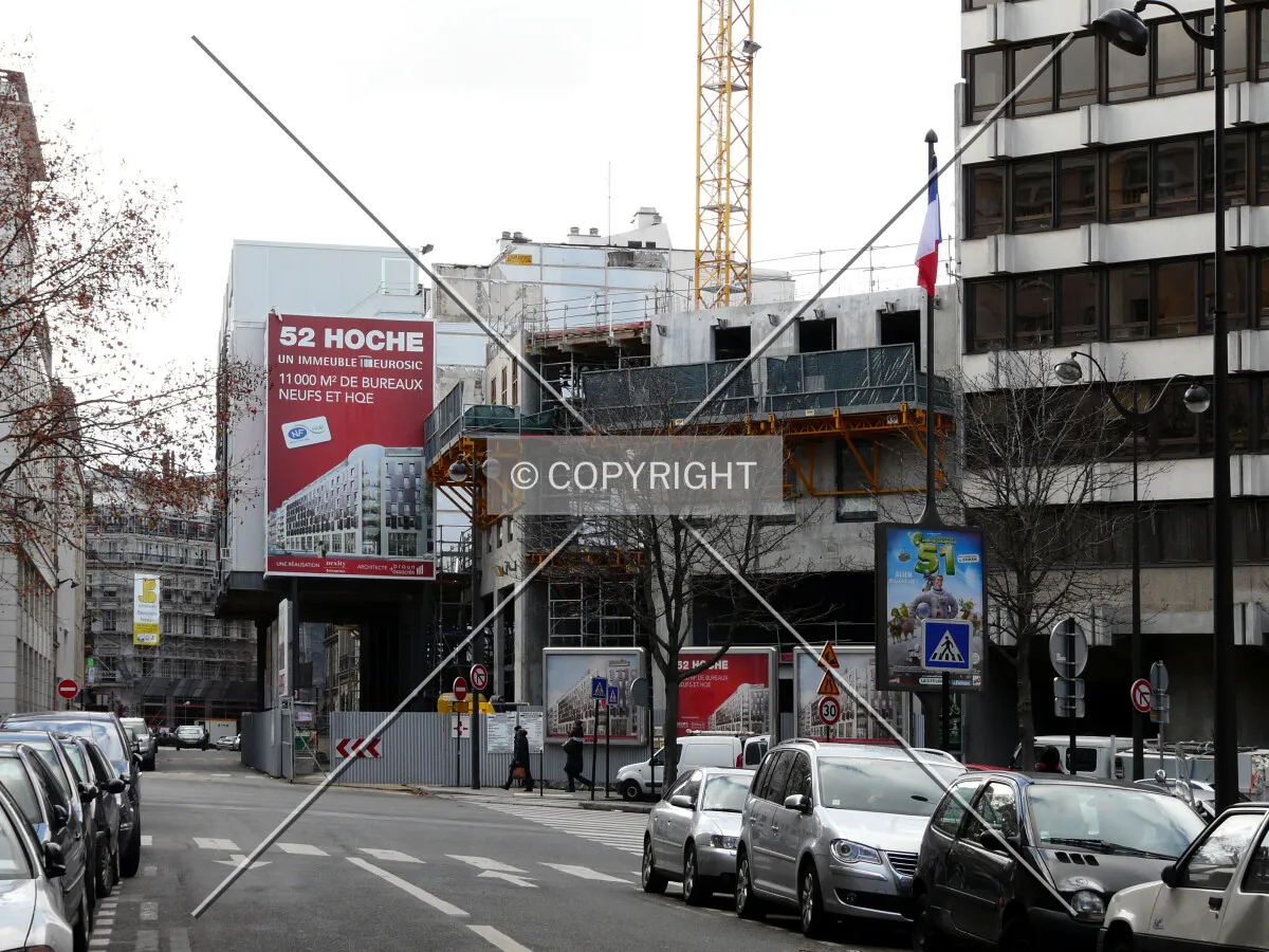 East view from Rue Beaujon