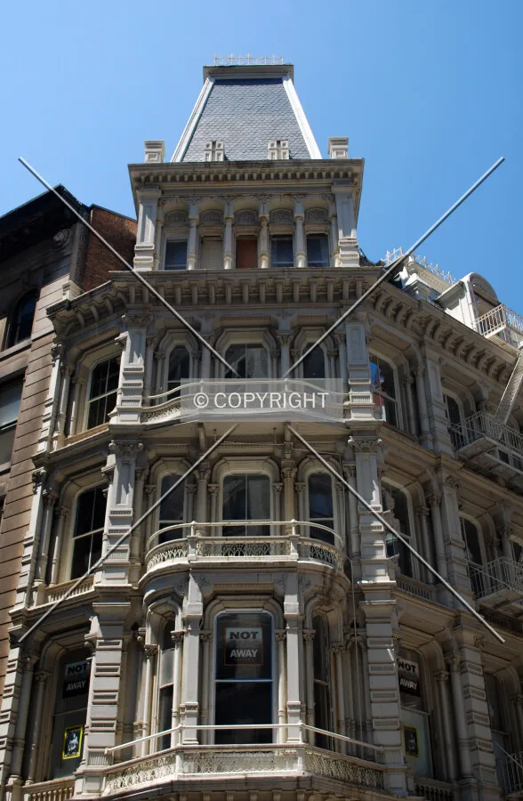 Looking up from Broadway