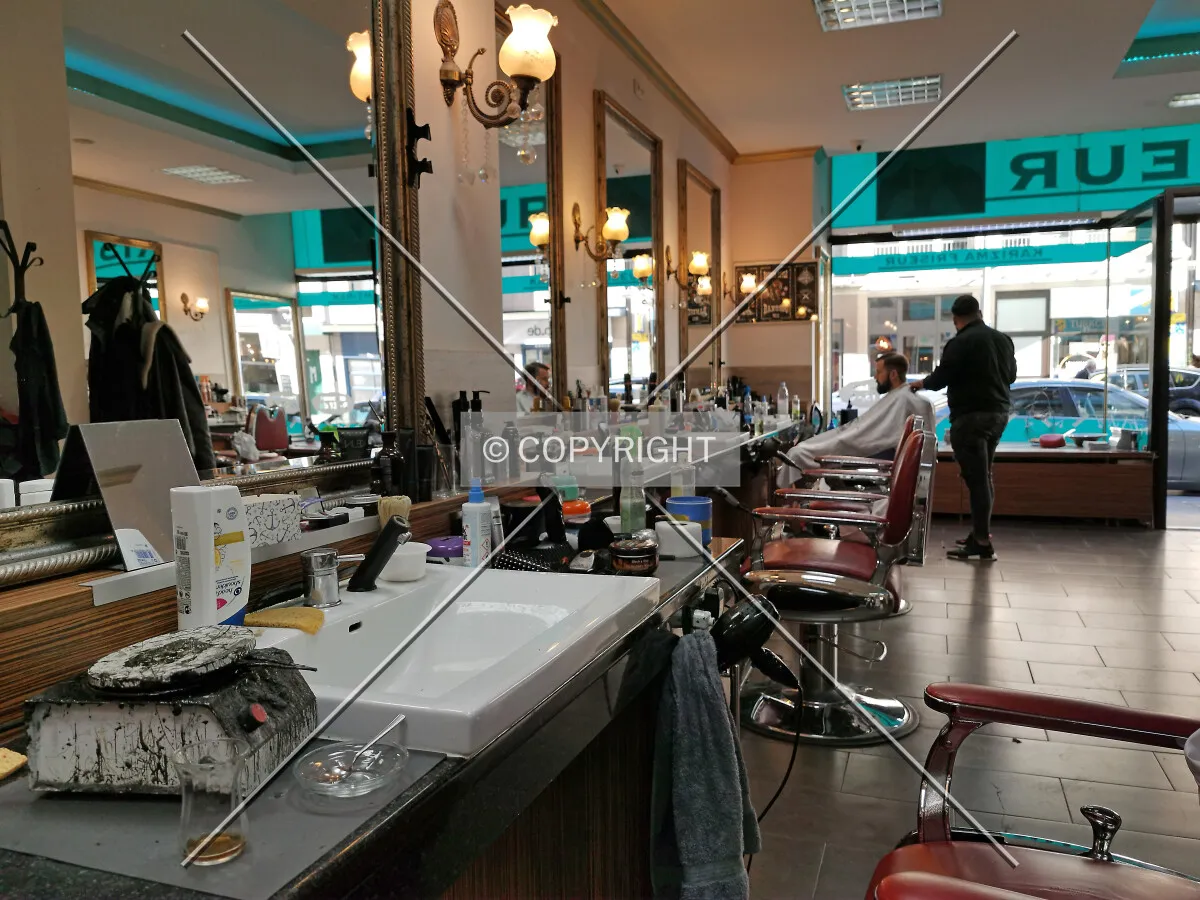 A barber shop