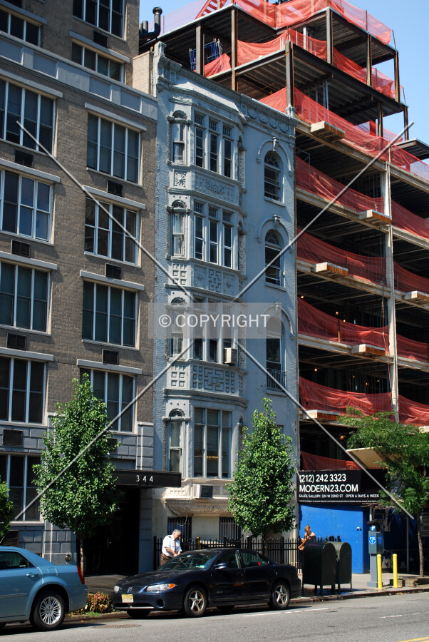 From the east along 23rd