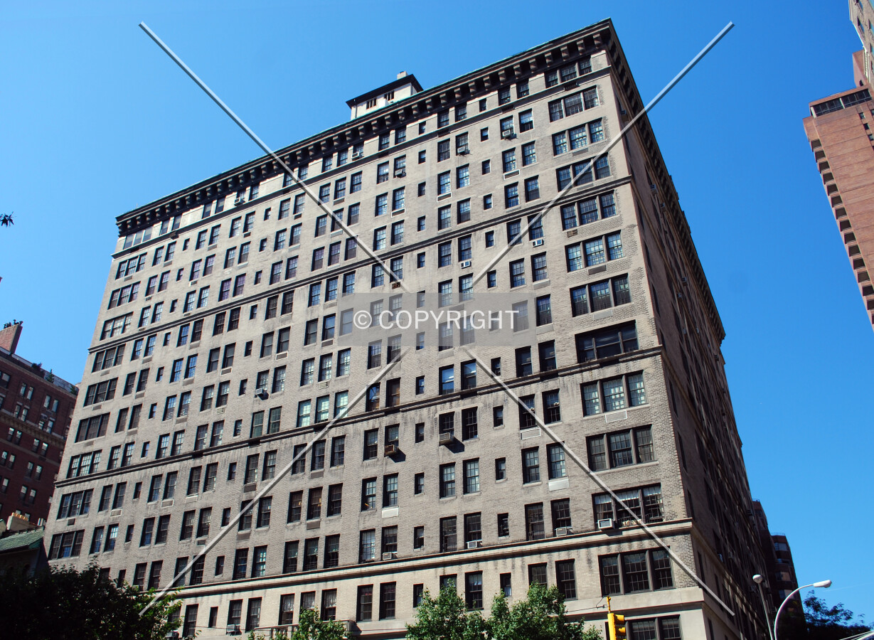 Looking up from the east