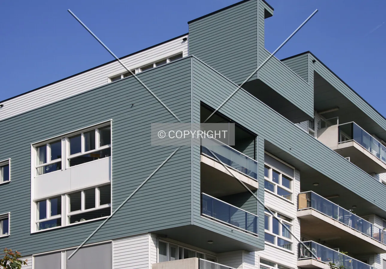 Upper floors as seen from Bevrijderslaantje