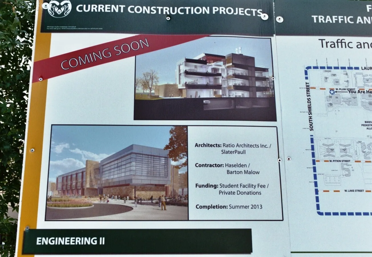 Construction signage