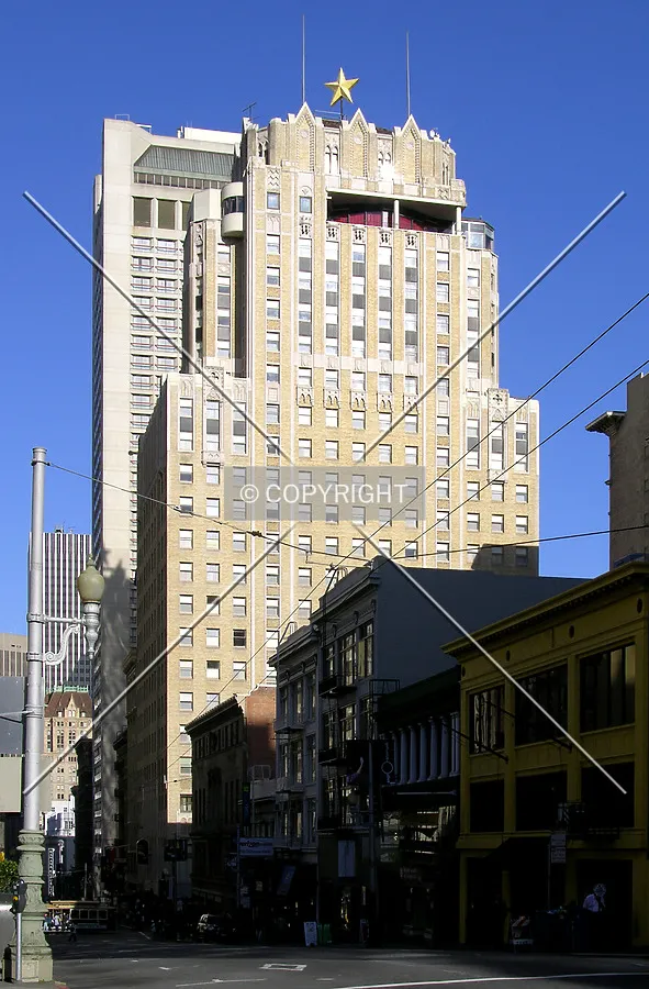 From Sutter Street to the west