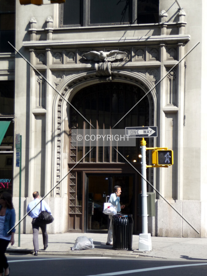 Entrance on Broadway
