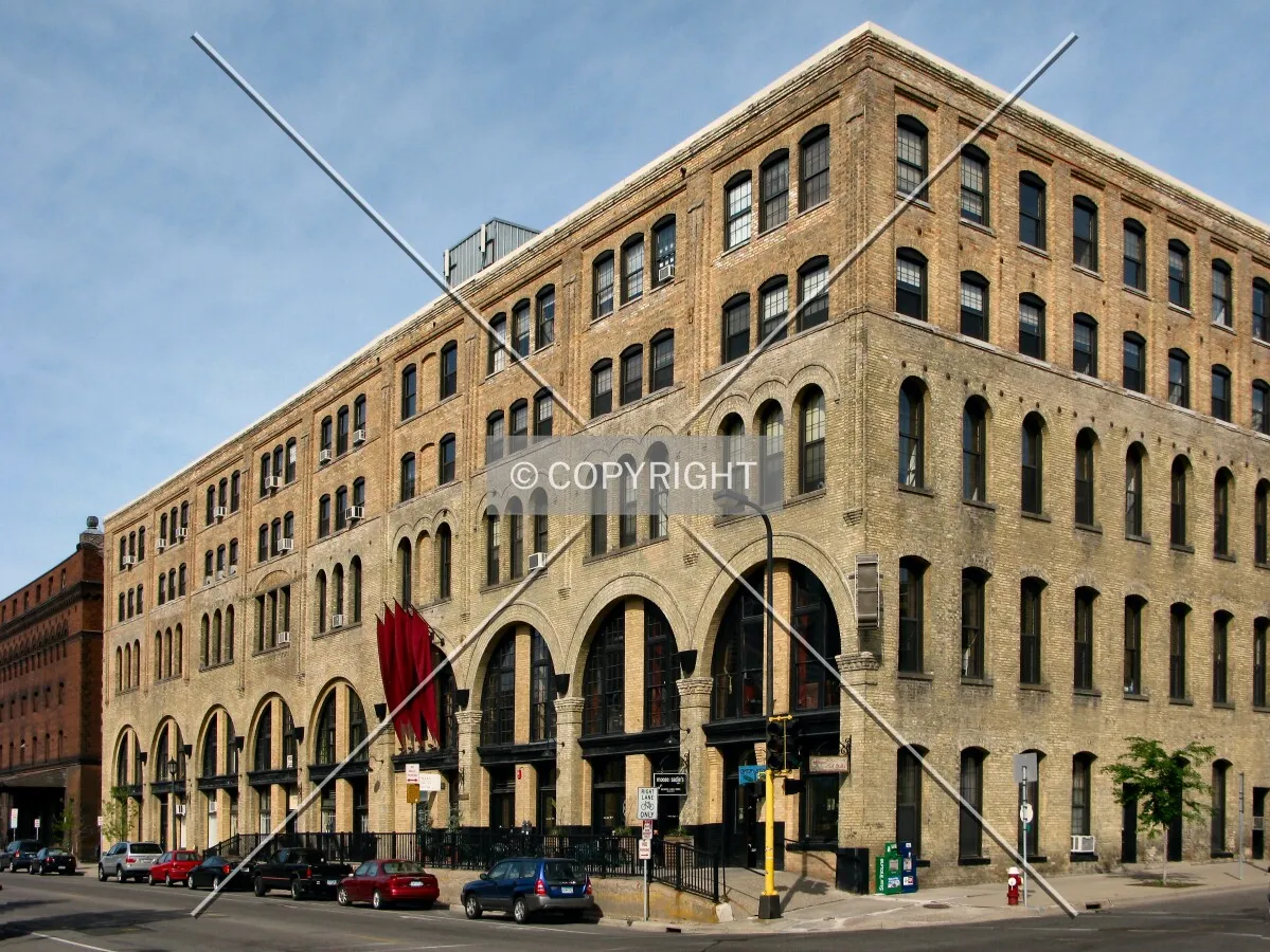 View to the west across 3rd Avenue/2nd Street North