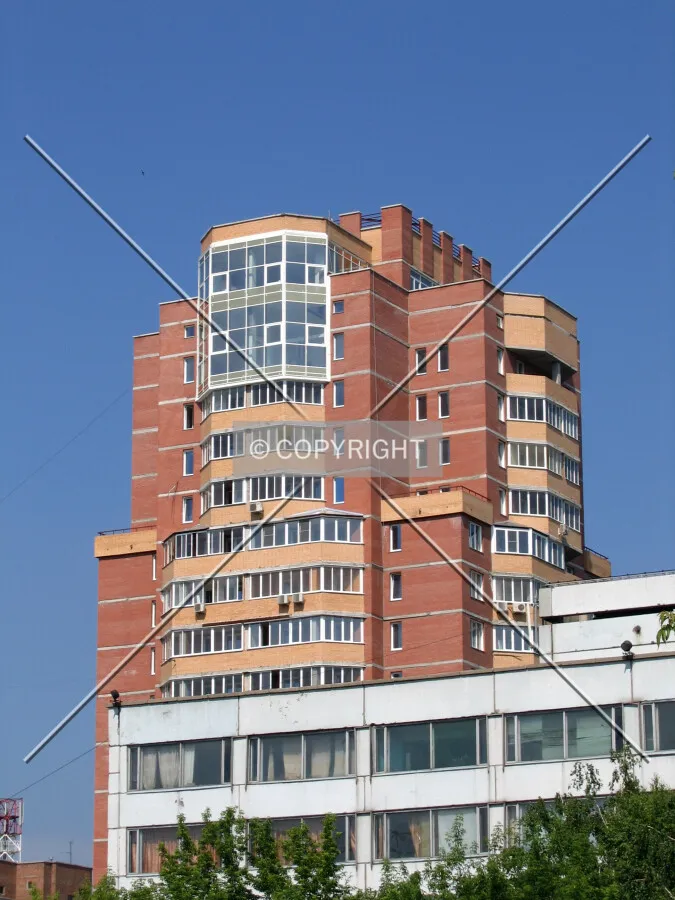 View from the east as seen from Krasny Prospect