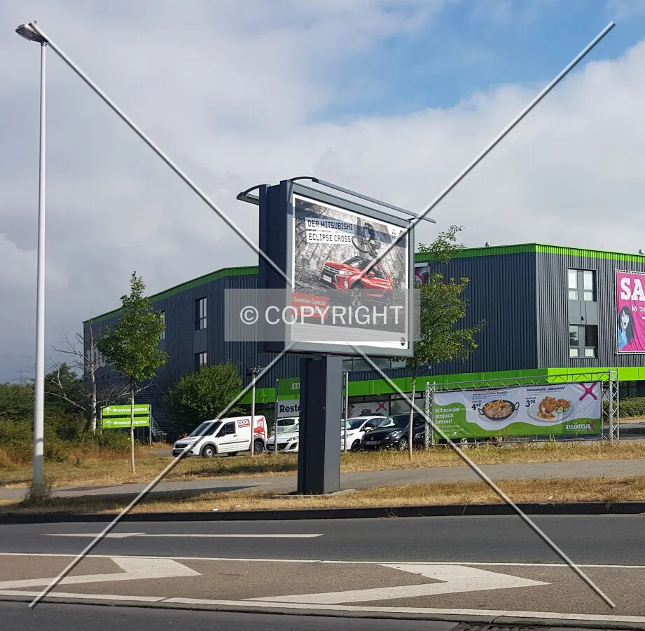 Advertising sign