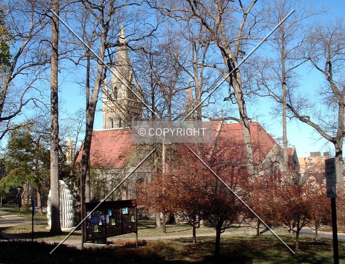 View from the southeast