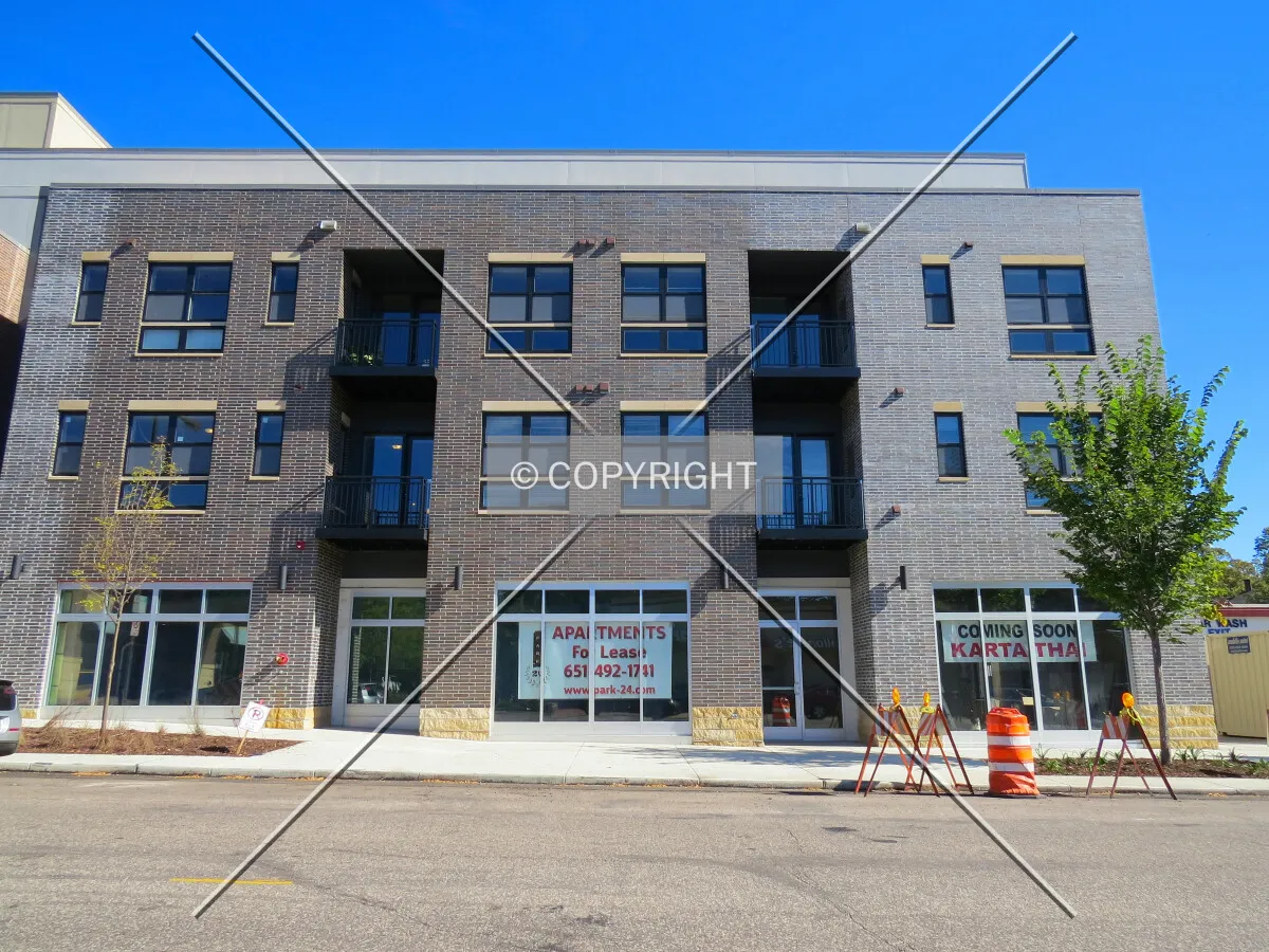 Southeast end from across Como Avenue
