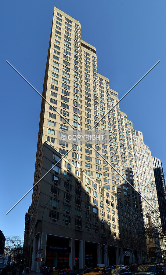 View from the northwest at Broadway and 63rd Street