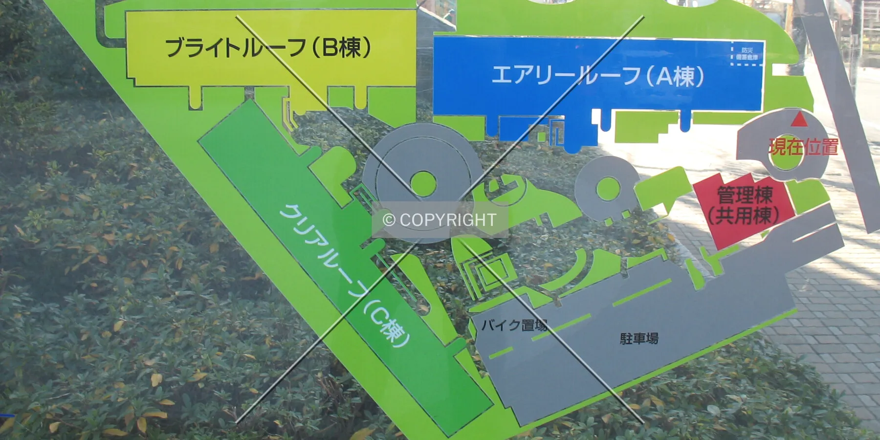 Map near Building A