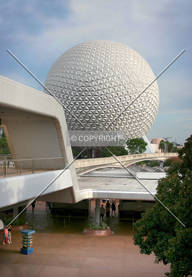 North view from the Monorail station