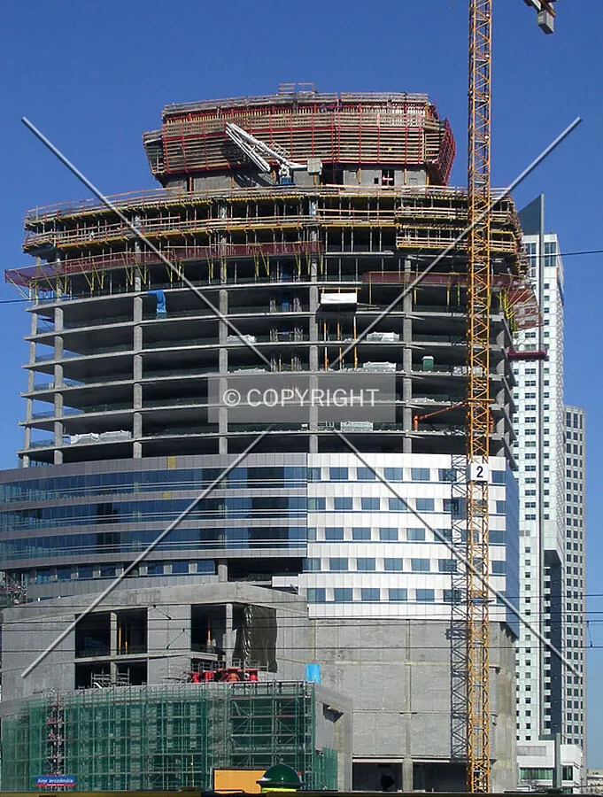 The hotel tower