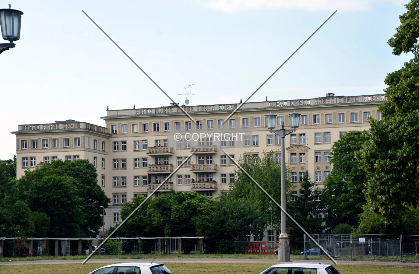 View from the southeast
