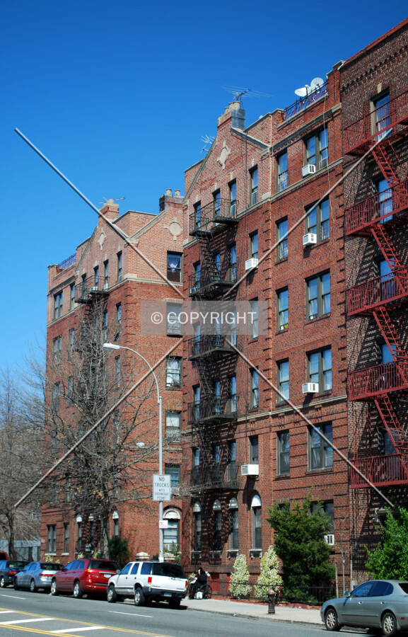 Viewed along Ocean Avenue