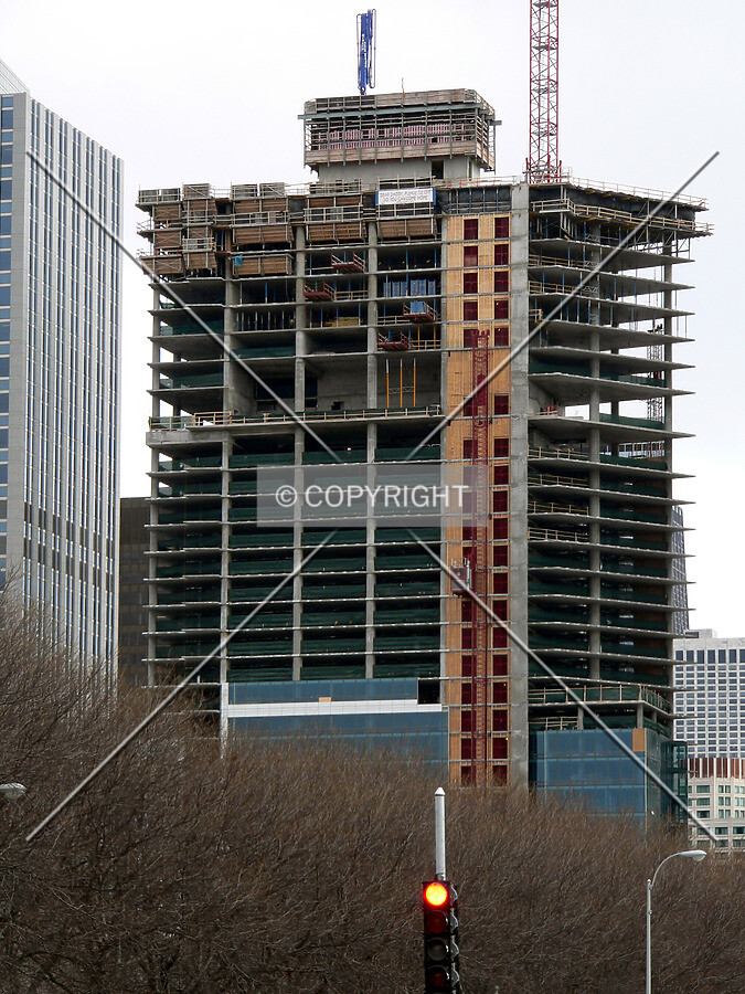 View to the north from Lake Shore Drive