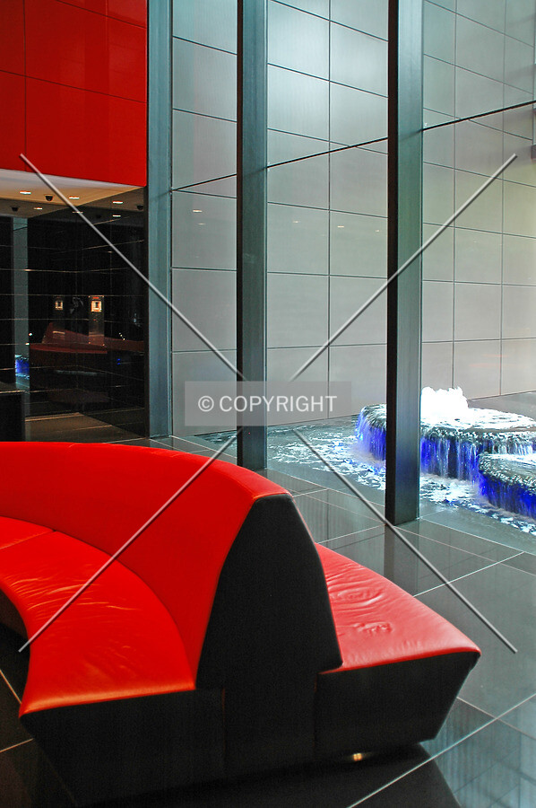 Seating in the lobby
