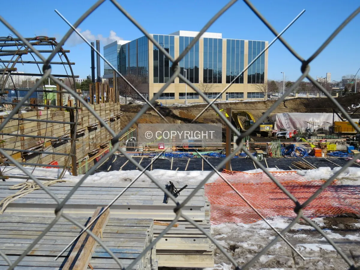View into the pit from 2nd Street South