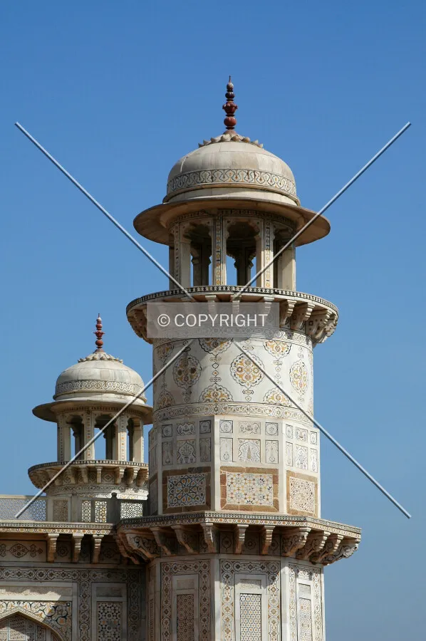 The southeast minaret