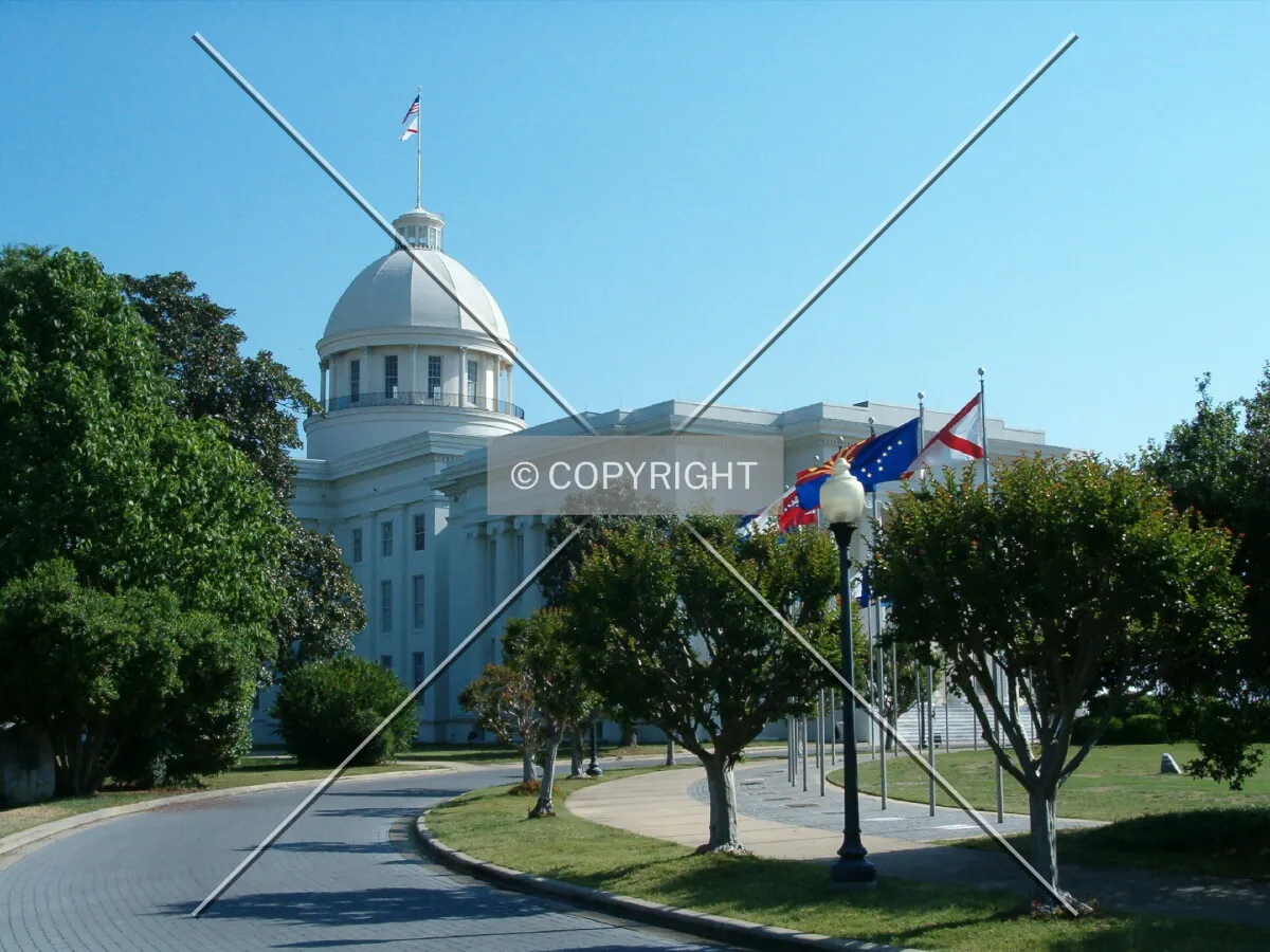 View from the grounds of the Capitol building