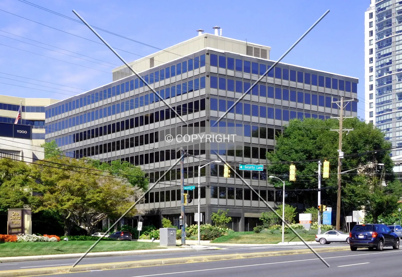 From the southeast across Rockville Pike