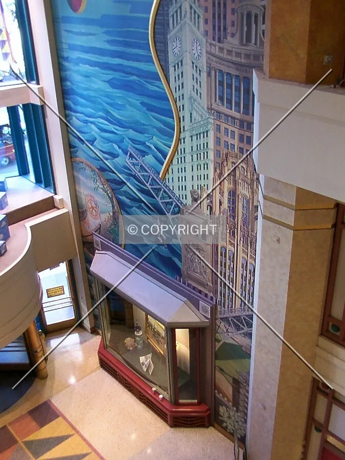 Mural inside the front entrance