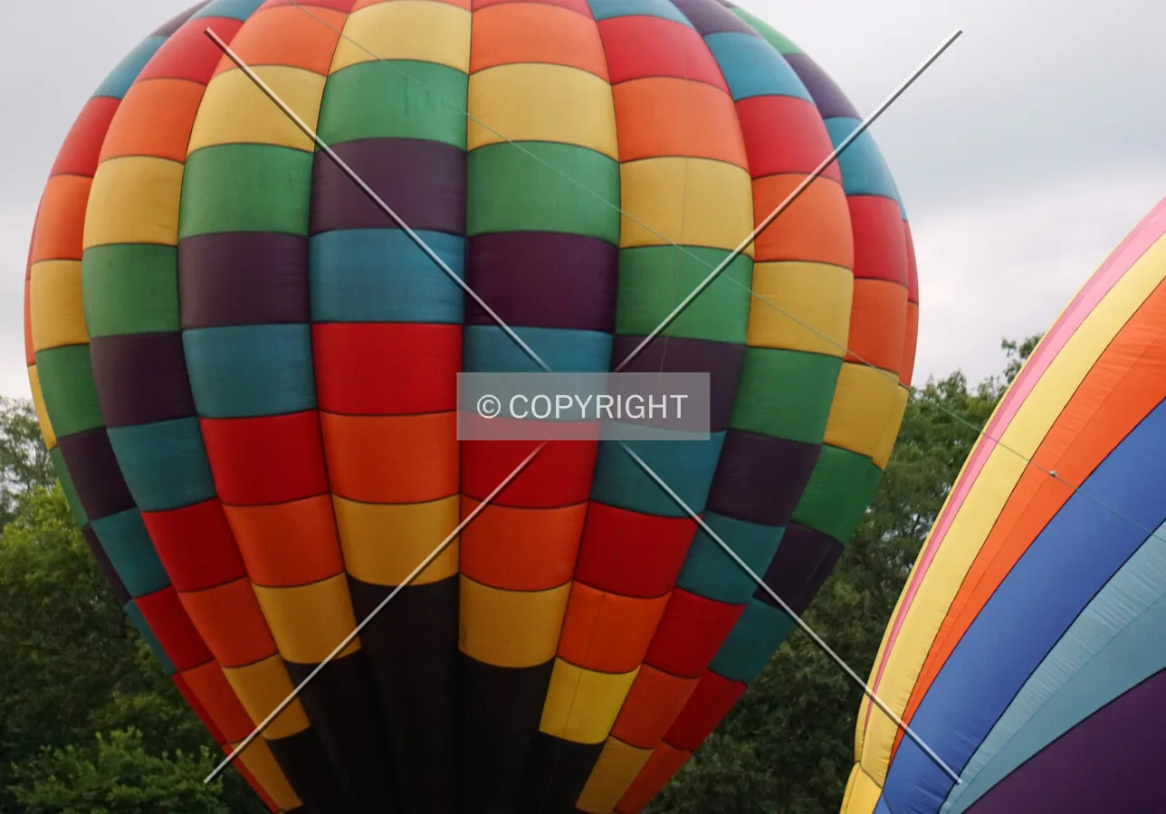 Hot air balloons; August 20, 2016