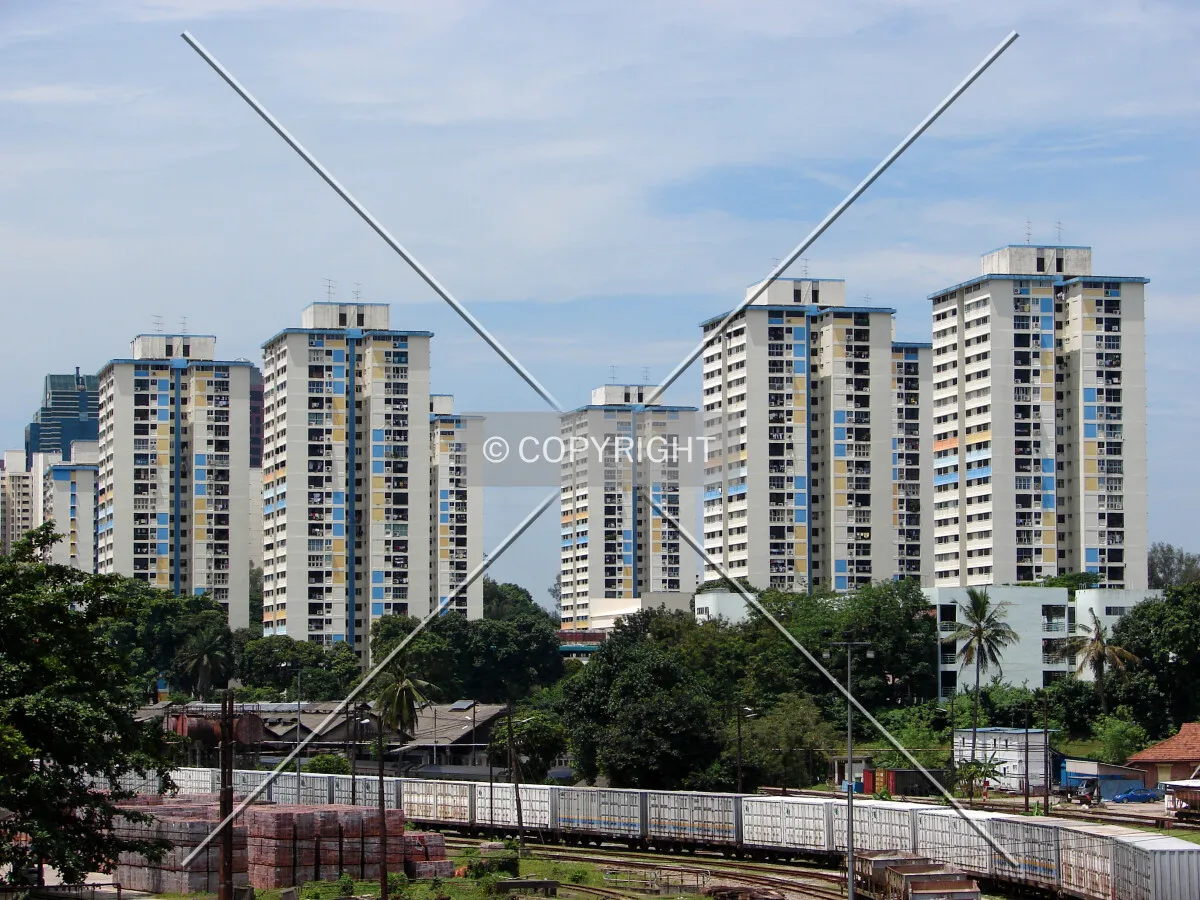 View from the west
