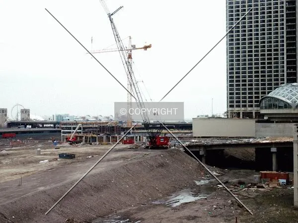 Alongside other Lakeshore East infrastructure work