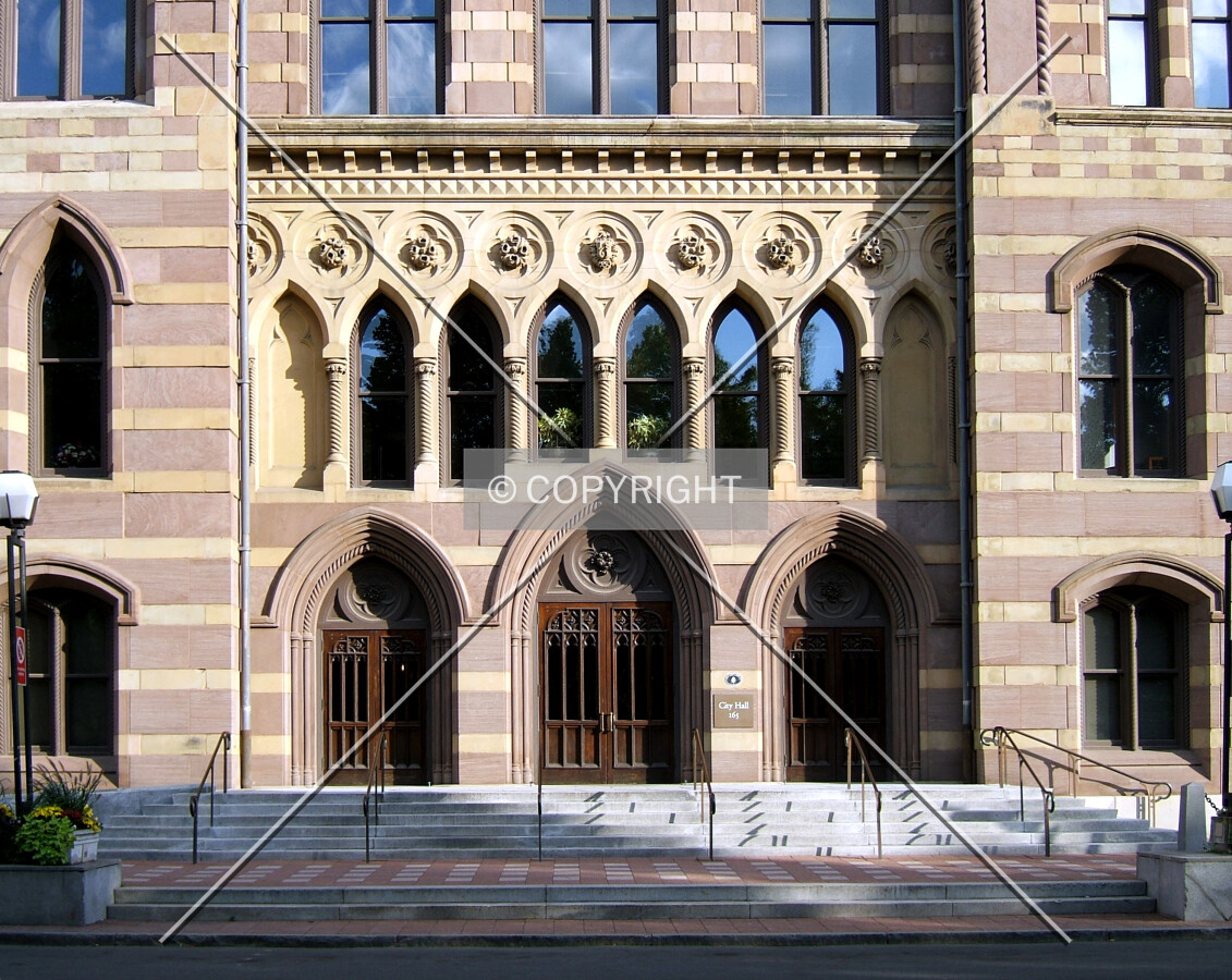 Main entrance on Church Street