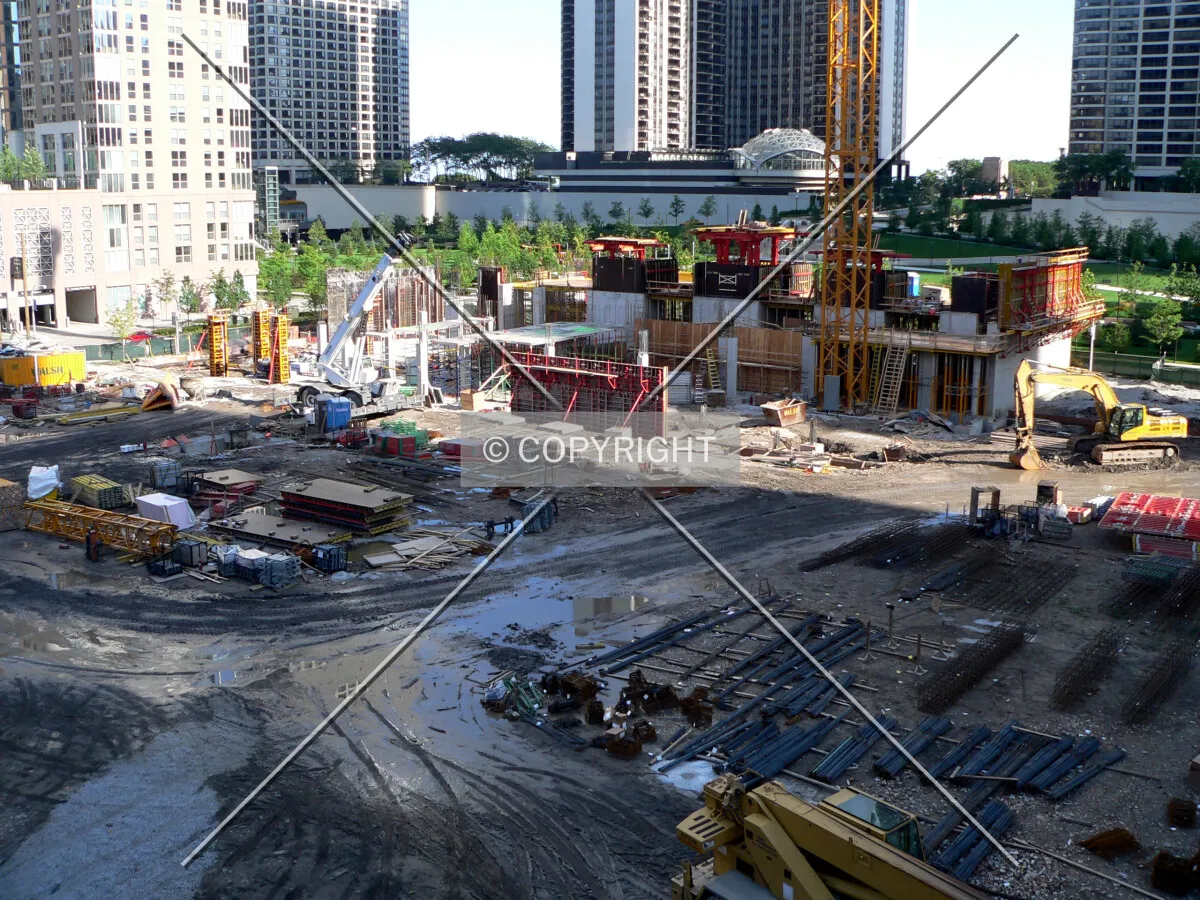 View to the southeast from Wacker Drive