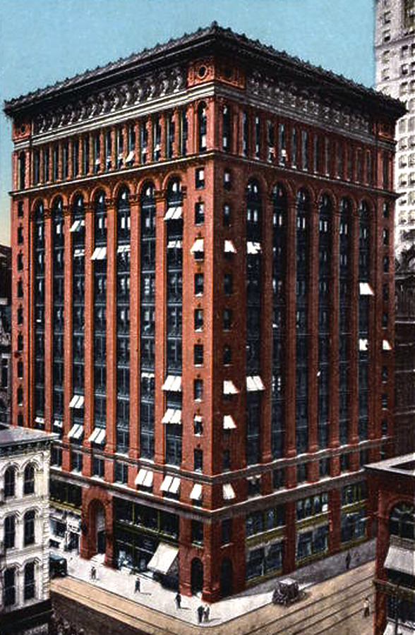 Vintage view from the south