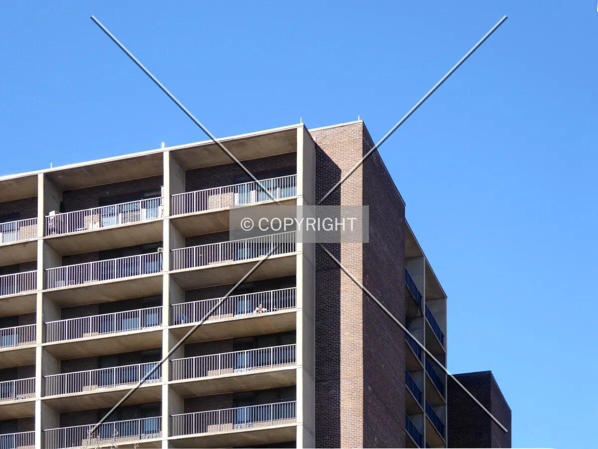 Southeast corner detail