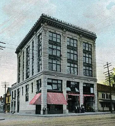 View from the west