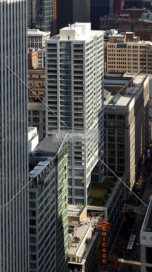 View south from Marina City