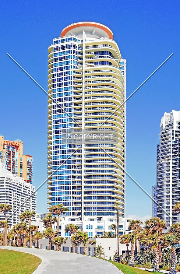 Continuum on South Beach, South Tower, Miami Beach, Florida, U.S.A.