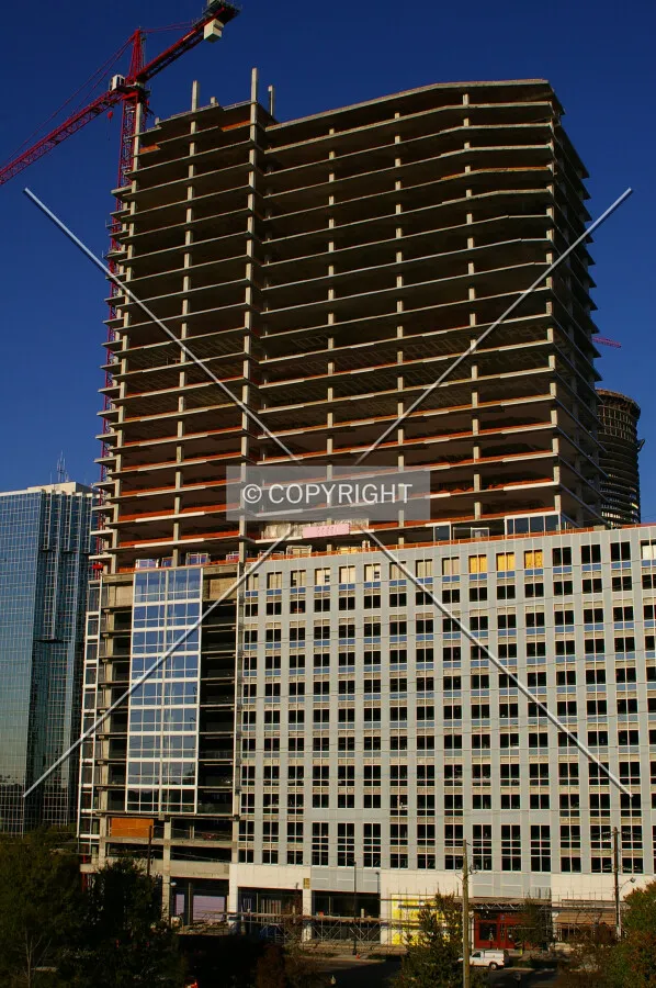 Looking north