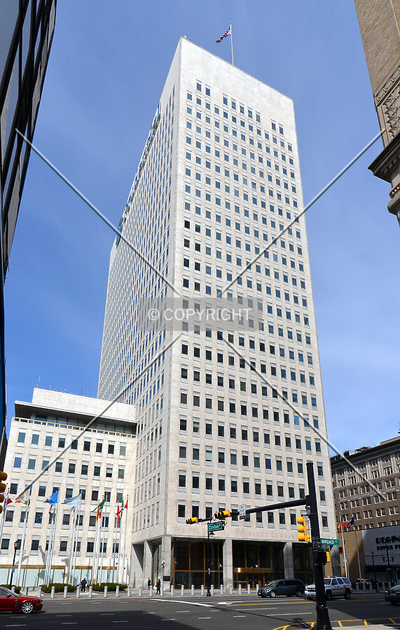 View from the southeast