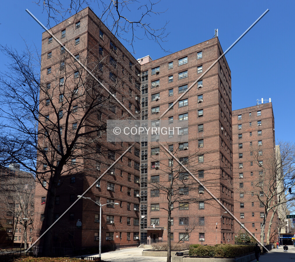 View from the south on Amsterdam Avenue
