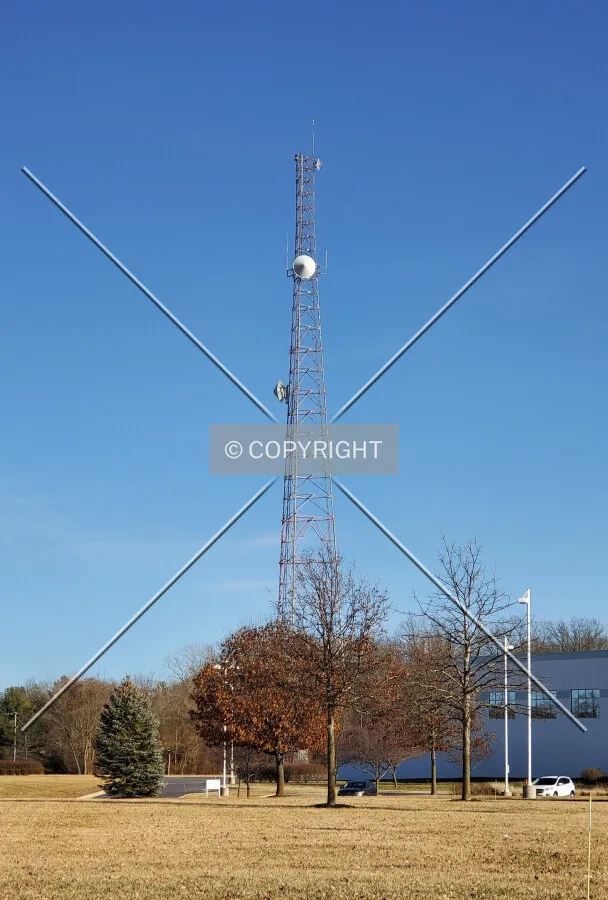 View from the west; February 2, 2020