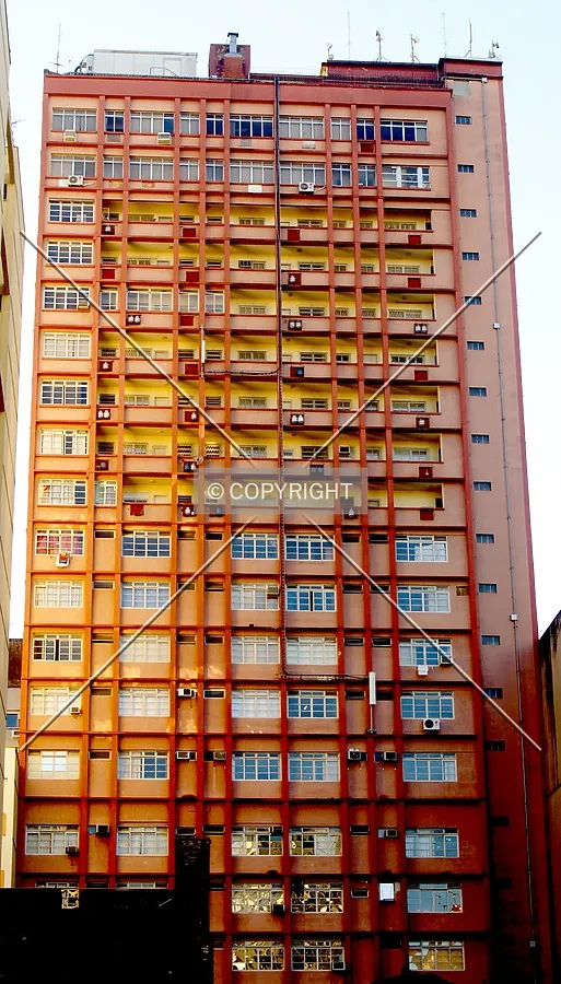 Back view as seen from Riachuelo Street