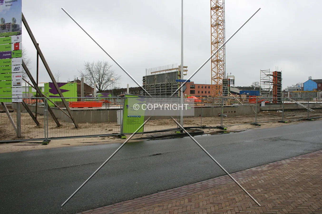 View from G J van Heekstraat