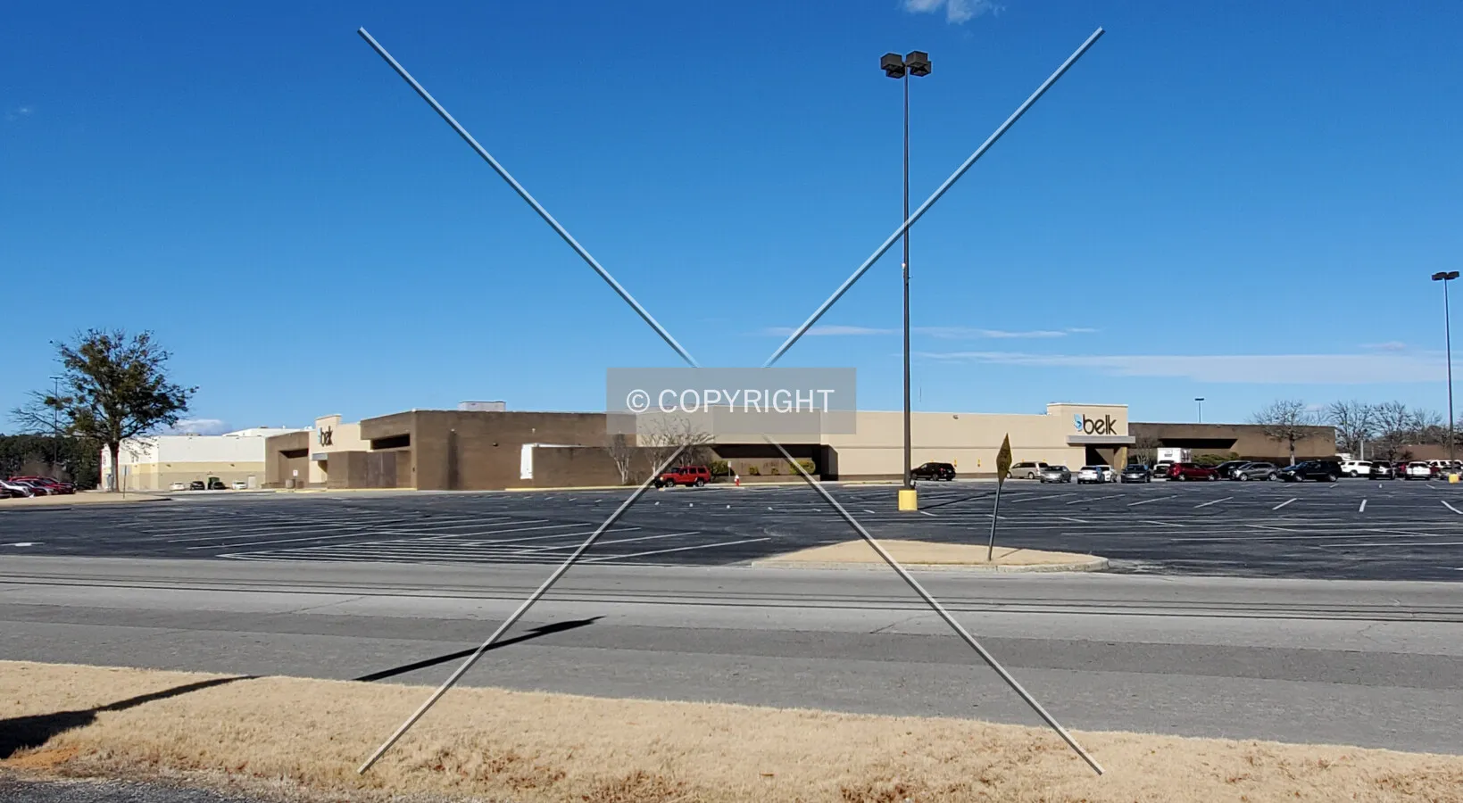 Southeast view; January 18, 2021
