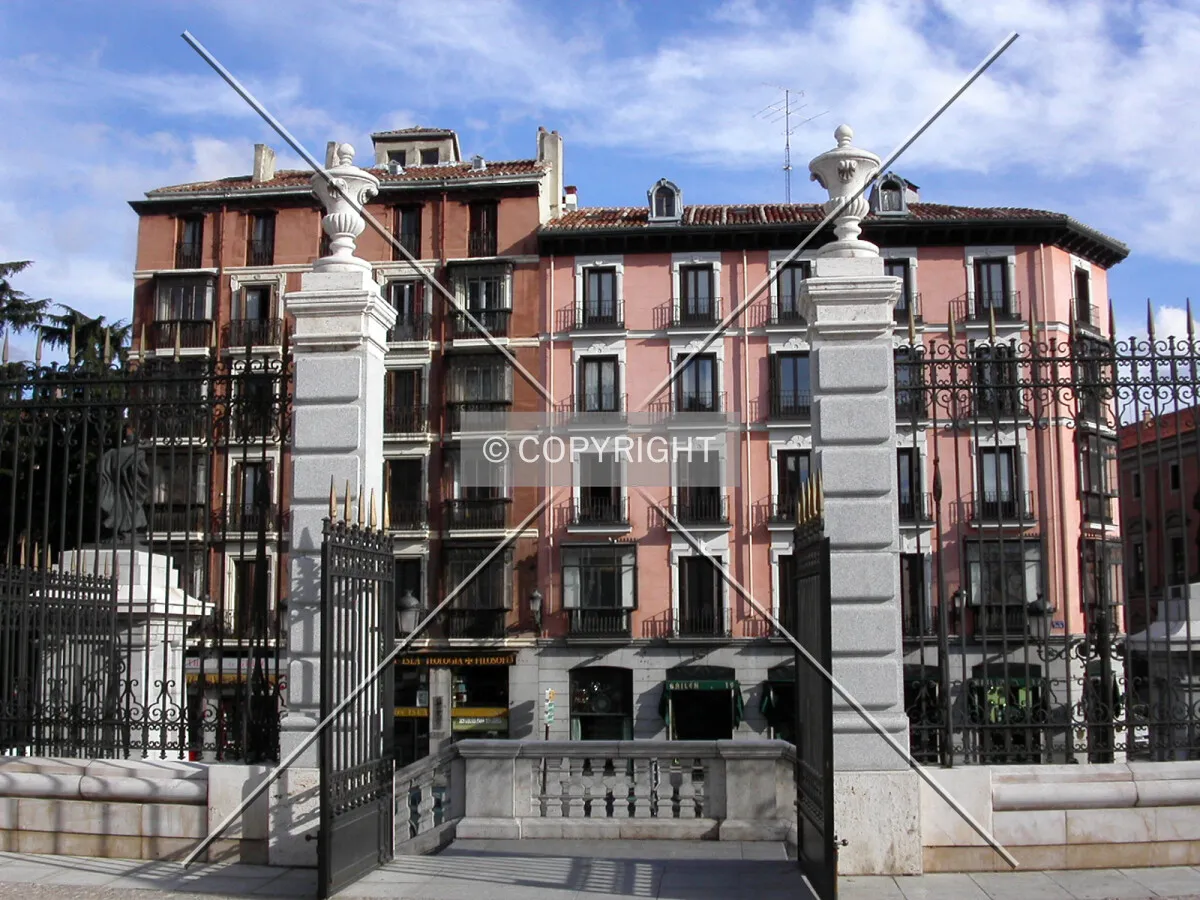 Buildings outside the cathedral